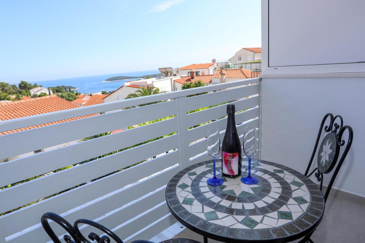 Stella Maris, Hvar - Rooms With A Balcony And A Stunning Sea View Hvar Town Exterior foto